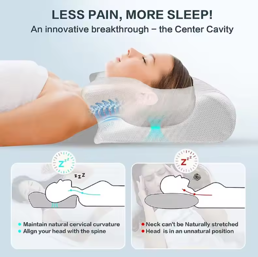 Sleepfy OrthoPillow - Premium Ergonomic Pillow